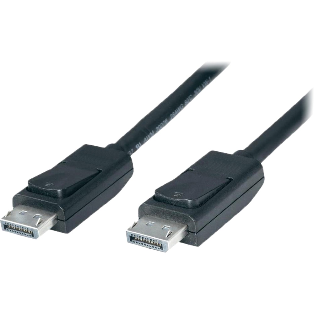 4XEM - DisplayPort cable - DisplayPort (M) to DisplayPort (M) - 6 ft - black - for P/N: 4XUSBCDISPADAPT MPN:4XDPDPCBL