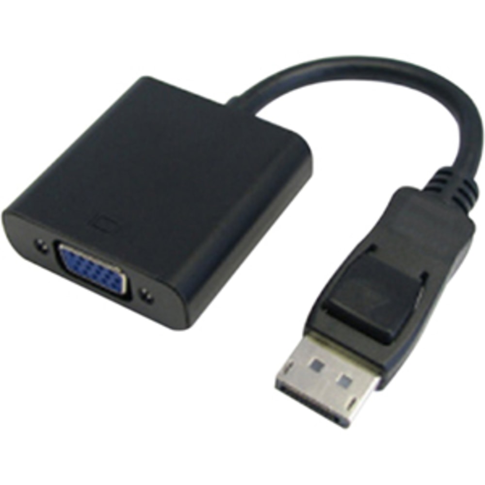 4XEM 10 in DisplayPort To VGA M/F Adapter Cable - DisplayPort/VGA - 4XDPMVGAFA10 MPN:4XDPMVGAFA10