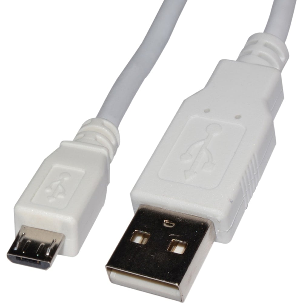 4XEM - Data / power cable - Micro-USB Type B male to USB male - 1.83 m - white MPN:4XMUSB6WH