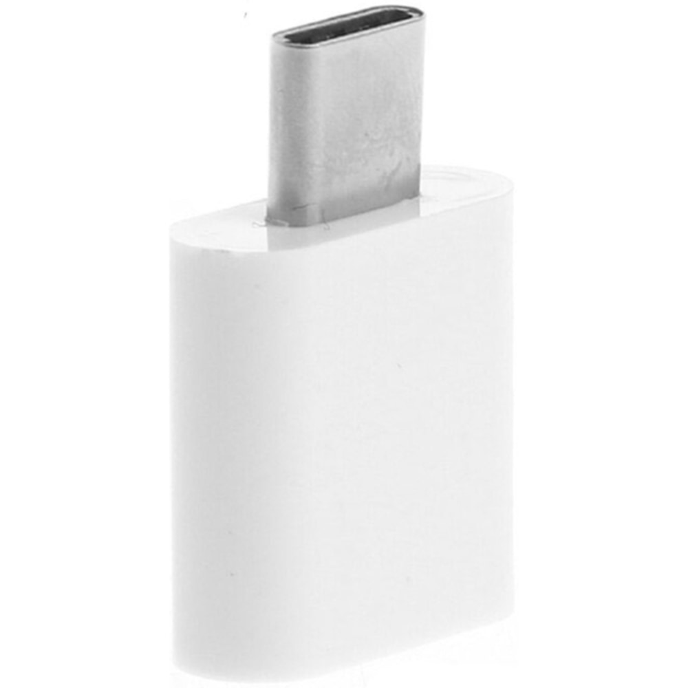 4XEM USB-C MALE TO 8 PIN FEMALE - 1 x USB Type C Male - 1 x 8-pin Lightning Proprietary Connector Female - White MPN:4XUSBCM8PINFW