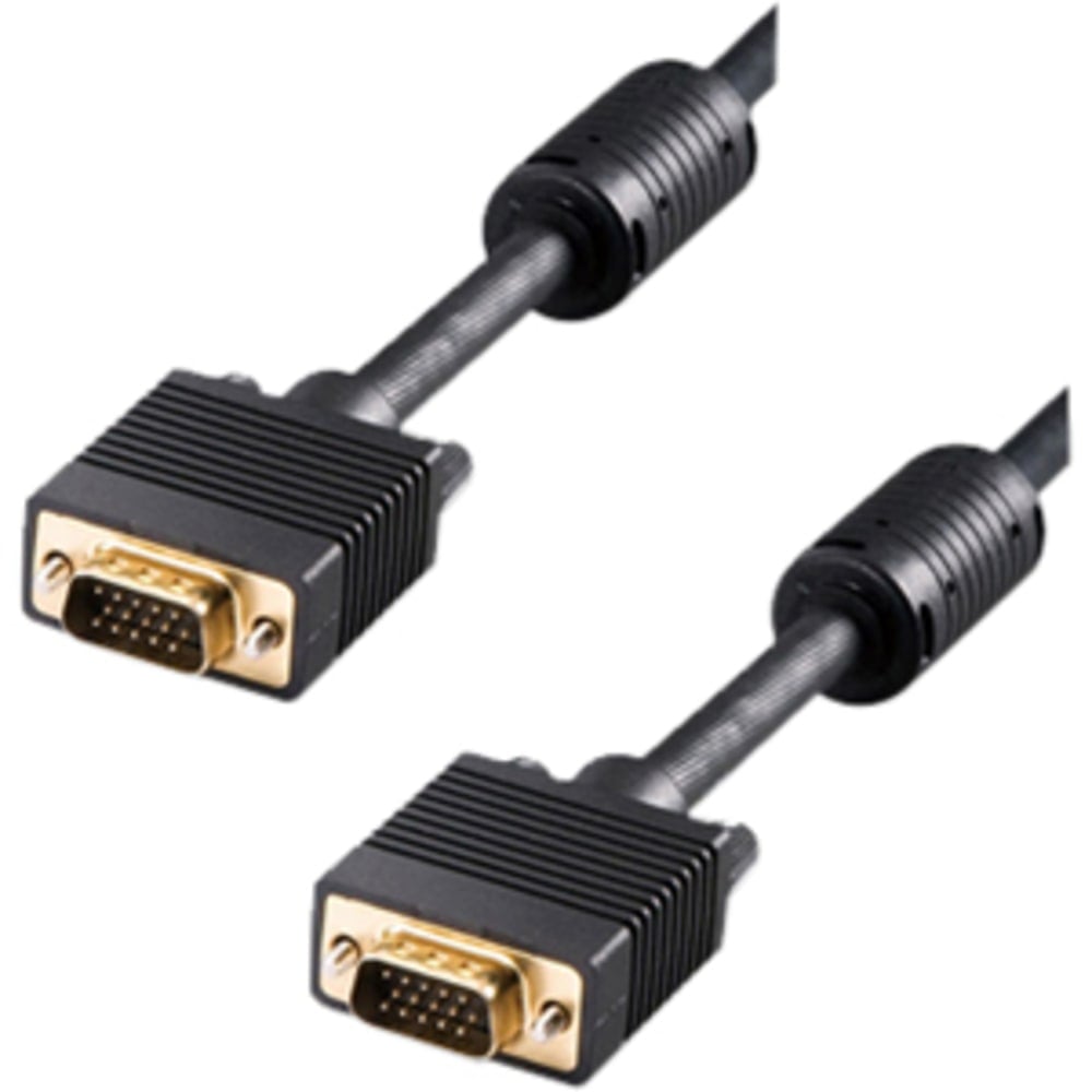 4XEM 50FT High Quality Dual Ferrite M/M VGA Cable - 50 ft VGA Video Cable - 4XVGAMMHQ50 MPN:4XVGAMMHQ50