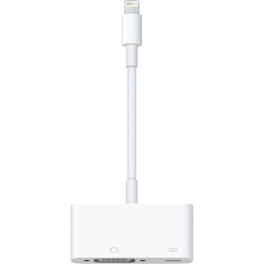 4XEM 8 Pin Lightning to VGA Adapter for Apple iPhone/iPad/iPod with HD 1080p support - MFI Certified - MFi Certified Lightning to VGA adapter MPN:4XLIGHTNINGVGA