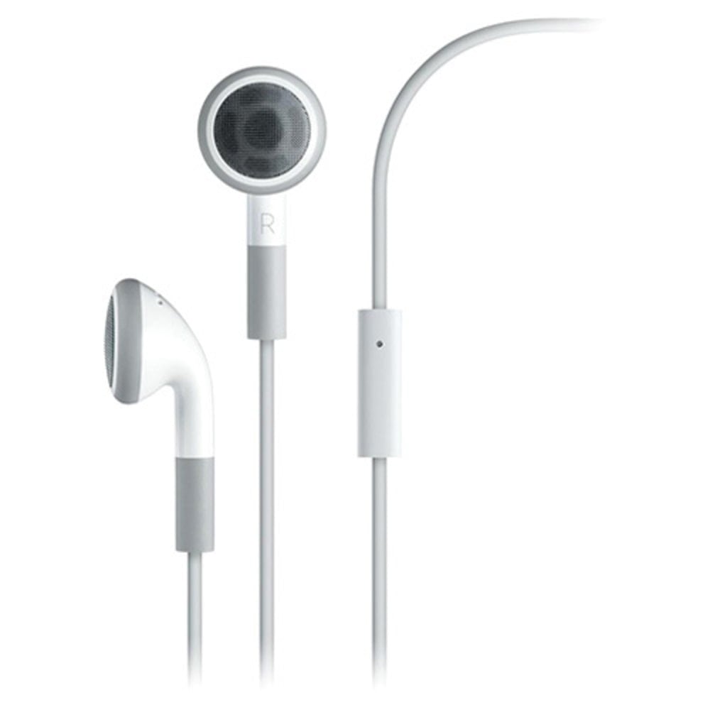 4XEM Premium Earbud Headphones With Microphone For iPhone, iPod And iPad Devices, White MPN:4XEARPHONES