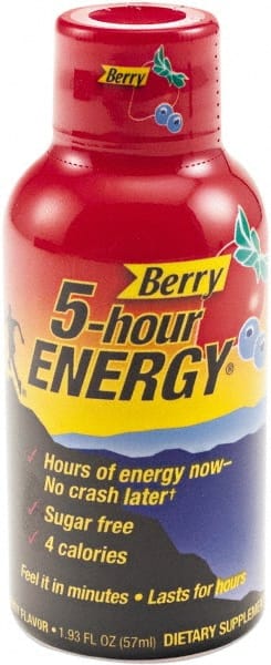 Pack of (12), 1.93 oz Bottles Berry Blend Energy Drink MPN:AVTSN500181