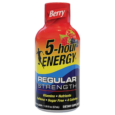 Energy Shot, 1.93 oz Net Wt, Liquid, PK4 MPN:501249