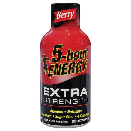 Energy Shot, Extr Strngth, Brry, 1.93oz, PK4 MPN:701243