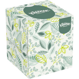 Kleenex® Naturals Facial Tissue BOUTIQUE POP-UP Box 2-Ply White 90 Sheets/BX 36 Boxes/CT 21272