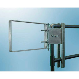 FabEnCo A Series Carbon Steel Galvanized Clamp-On Self-Closing Safety Gate Fits Opening 22-24.5