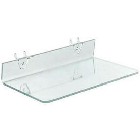 Global Approved 556099 Acrylic Shelf For Pegboard/Slatwall 13.5
