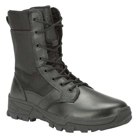 Speed 3.0, Unisex Side Zip Boot, 13 W, Leather/Nylon, 8 in Height, Black MPN:12336