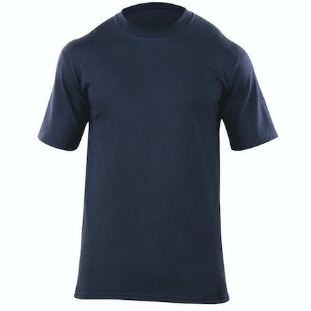 Men's Station Wear Short Sleeve T-Shirt, Cotton, Pullover, Navy, 3XL MPN:40050