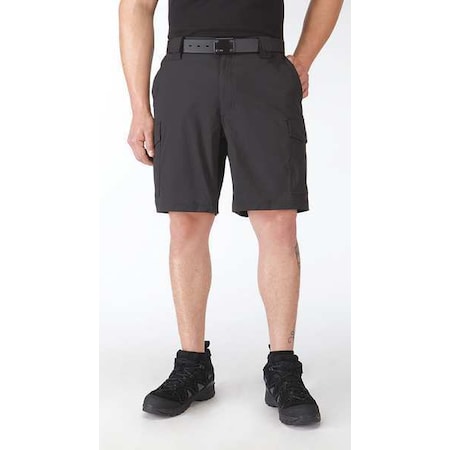 Police Shorts, 34 in, Black, Nylon, Spandex MPN:43057