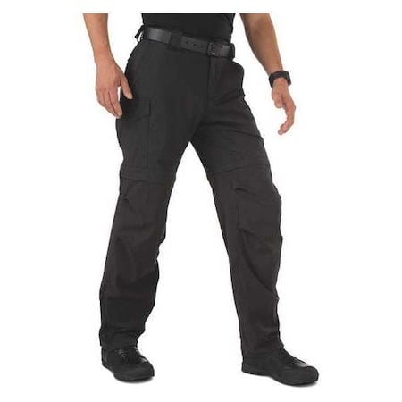 Tactical Pants, L, Black, 6% Spandex, 94% Nylon MPN:45502ABR-019-36-36