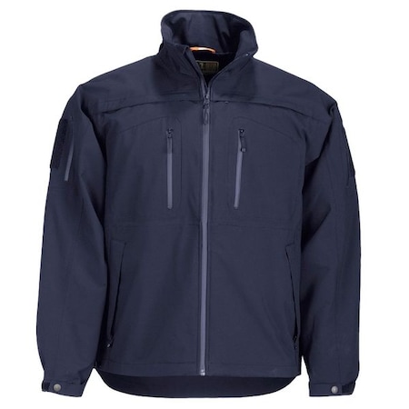 Tactical Jacket, 4% Spandex, 96% Polyester, Navy, M MPN:48112ABR-724-M