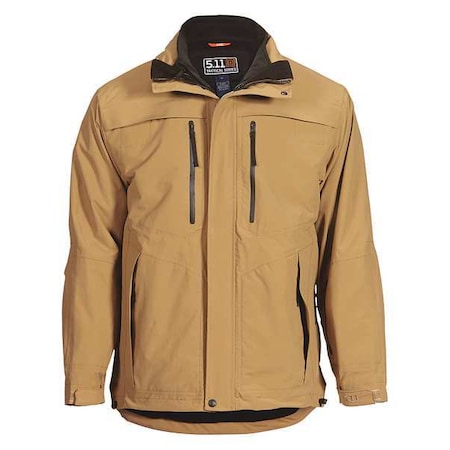 Tactical Parka, 100% Nylon (Outer), 100% Polyester (Inner), Coyote, M MPN:48152ABR-120-M