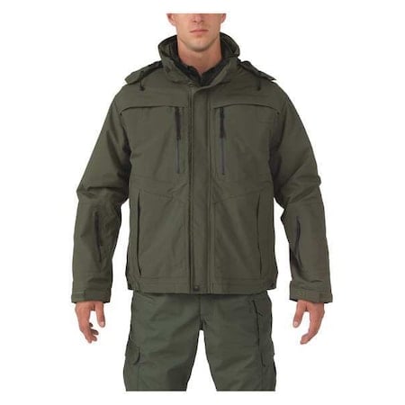Police Jacket, 100% Nylon (Outer), 100% Polyester (Inner), Sheriff Green, L MPN:48153ABR-890-L