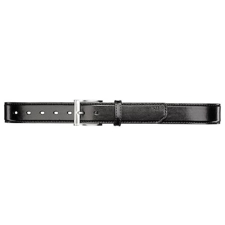 Duty Belt, Leather, Black, M, Buckle MPN:59501