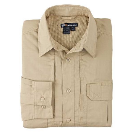 Taclite Pro Ripstop Long Sleeve Shirt, 35% Taclite Ripstop Cotton with PTFE Finish, 65% Polyester MPN:62070