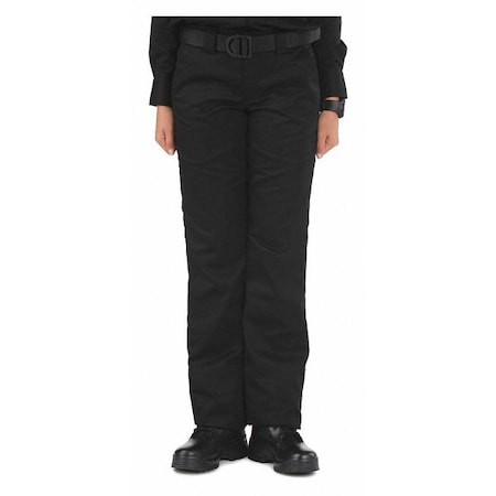 Women's Women's PDU A-CL Twill Pants, 10, Black, 65% Polyester/35% Cotton MPN:64304