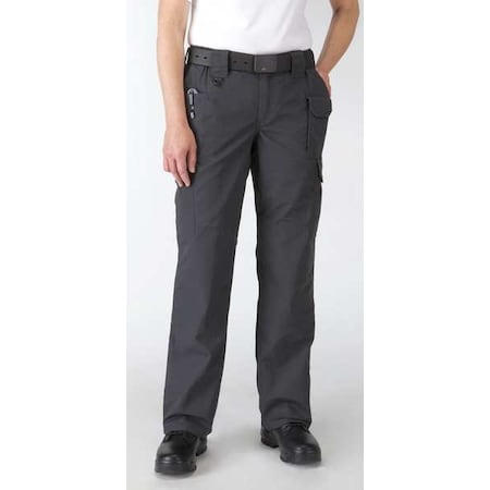 Women's Women's Tactical Pants, 16, Charcoal, 35% Cotton, 65% Polyester MPN:64360
