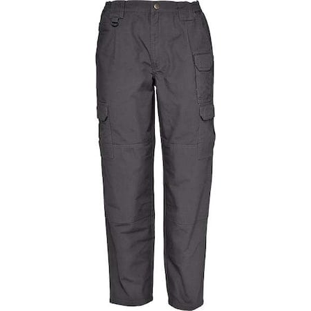 Tactical Pants, 18, Black, 35% Cotton, 65% Polyester MPN:64360ABR-019-18-R