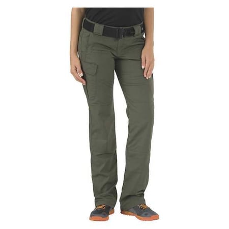 Women's Women's Stryke Pants, 4, Olive Green, 35% Cotton, 65% Polyester MPN:64386ABR-190-4-L