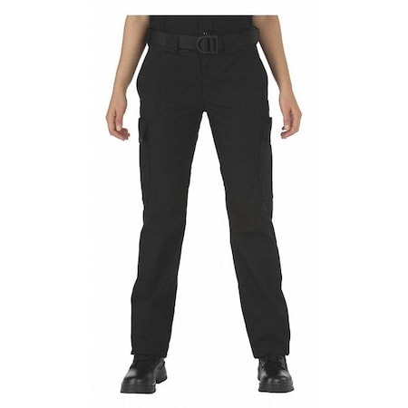 Women's Class A PDU Pant, 4, Black, 20% Cotton, 80% Polyester MPN:64400ABR-019-4