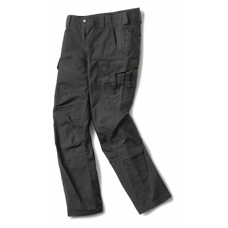 Women's Women's Stryke EMS Pant, 10, Black, 80% Polyester/20% Cotton Flex-Tac MPN:64418ABR-019-10-L