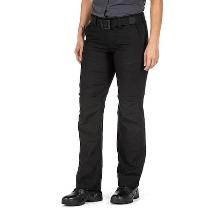 Women's Women's Apex Pant, 6, Black, 67% Polytester/33% Cotton Flex-Tac Canvas MPN:64446ABR-019-6-L