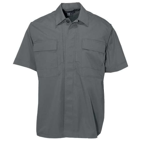 Taclite TDU Short Sleeve T-Shirt, 35% Cotton, 65% Polyester, Taclite Ripstop with PTFE Finish, 2XL MPN:71339T