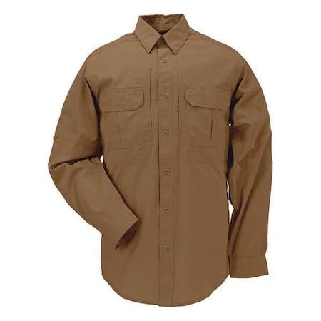 Taclite Pro Shirt, Button Front, 4 Pocket(s), Brown, Xl MPN:72175