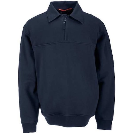 Job Shirt With Canvas, M, Fire Navy MPN:72321