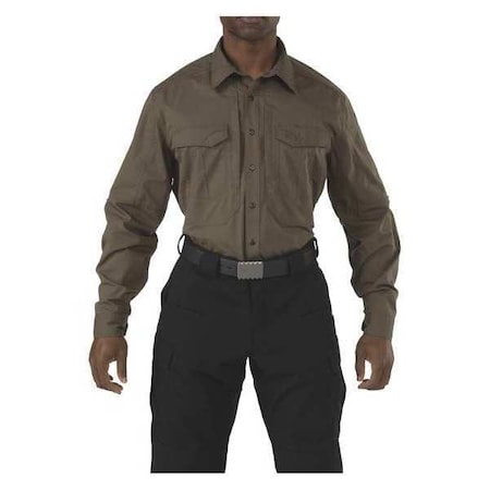 Tactical Shirt, 3XL, Tundra, 38% Cotton, 62% Polyester MPN:72399ABR-192-3XL