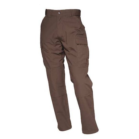 Men's Tactical Pants, Xl, Brown, 35% Cotton, 65% Polyester MPN:74003