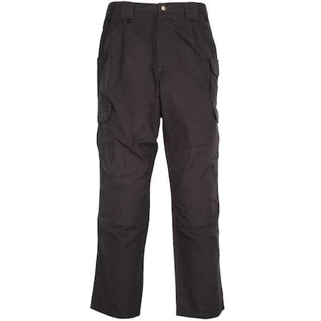 Tactical Pants, 30, Black, 100% Cotton Canvas MPN:74251ABR-019-30-32