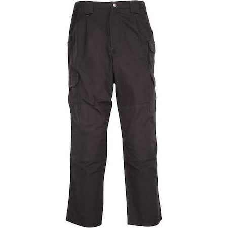 Tactical Pants, 32, Black, 100% Cotton Canvas MPN:74251ABR-019-32-30
