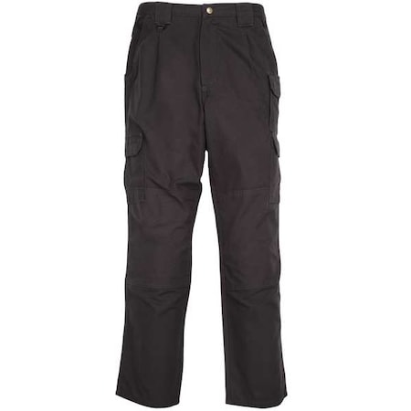 Tactical Pants, 42, Black, 100% Cotton Canvas MPN:74251ABR-019-42-36