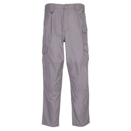 Tactical Pants, 28, Gray, 100% Cotton Canvas MPN:74251ABR-029-28-30