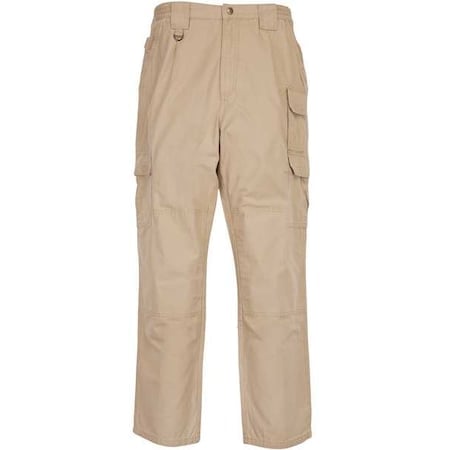 Tactical Pants, 36, Coyote, 100% Cotton Canvas MPN:74251ABR-120-36-36