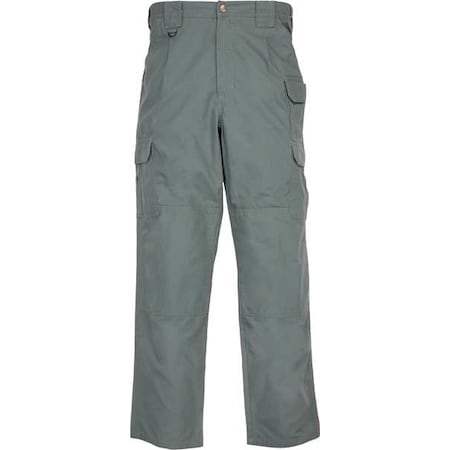 Tactical Pants, 28, Olive Drab Green, 100% Cotton Canvas MPN:74251ABR-182-28-36