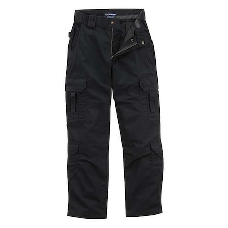 EMS Pants, 5XL, Black, 35% Cotton, 65% Polyester MPN:74363L