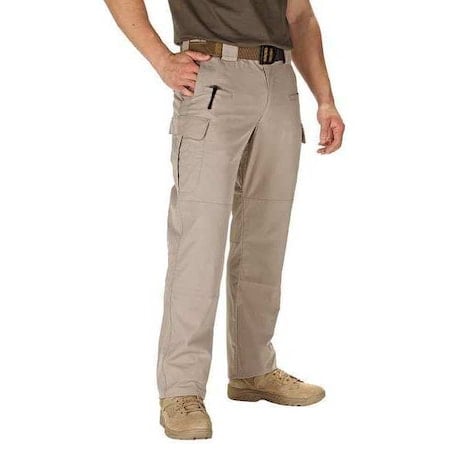 Men's Stryke Pant, M, Khaki, 65% Polyester/35% Cotton Flex-Tac Mechanical Stretch Ripstop MPN:74369ABR-055-32-34