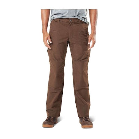 Men's Stryke Pant, 34, Burnt, 65% Polyester/35% Cotton Flex-Tac Mechanical Stretch Ripstop MPN:74369ABR-117-34-32
