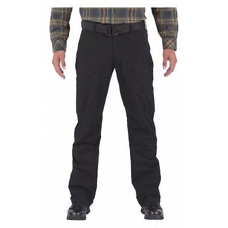 Men's Apex Pant, 28 in, Black, 67% Polyester/33% Cotton Flex-Tac Canvas MPN:74434ABR-019-28-36