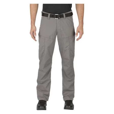 Men's Apex Pant, 38 in, Storm Gray, 67% Polyester/33% Cotton Flex-Tac Canvas MPN:74434ABR-092-38-34