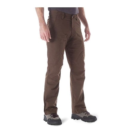 Men's Apex Pant, 42 in, Burnt, 67% Polyester/33% Cotton Flex-Tac Canvas MPN:74434ABR-117-42-30