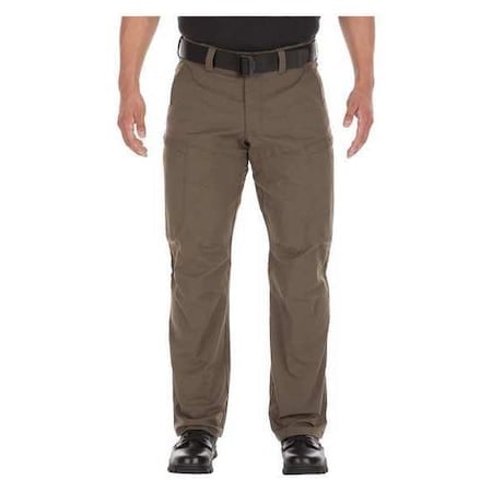 Men's Apex Pant, 40 in, Tundra, 67% Polyester/33% Cotton Flex-Tac Canvas MPN:74434ABR-192-40-34
