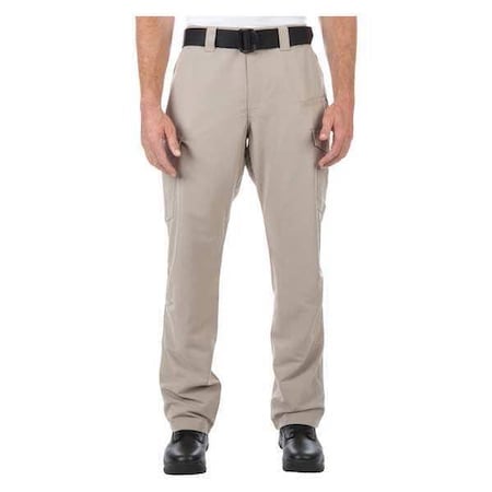 Men's Fast-Tac Cargo Pant, 42 in, Khaki, 100% Polyester Fast-Tac Ripstop MPN:74439ABR-055-42-30