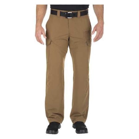 Men's Fast-Tac Cargo Pant, 36 in, Brown, 100% Polyester Fast-Tac Ripstop MPN:74439ABR-116-36-36