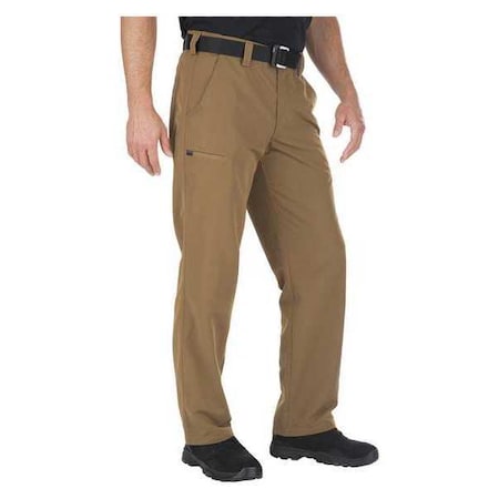 Men's Fast-Tac Urban Pant, 36, Brown, 100% Polyester Fast-Tac Ripstop MPN:74461ABR-116-36-30
